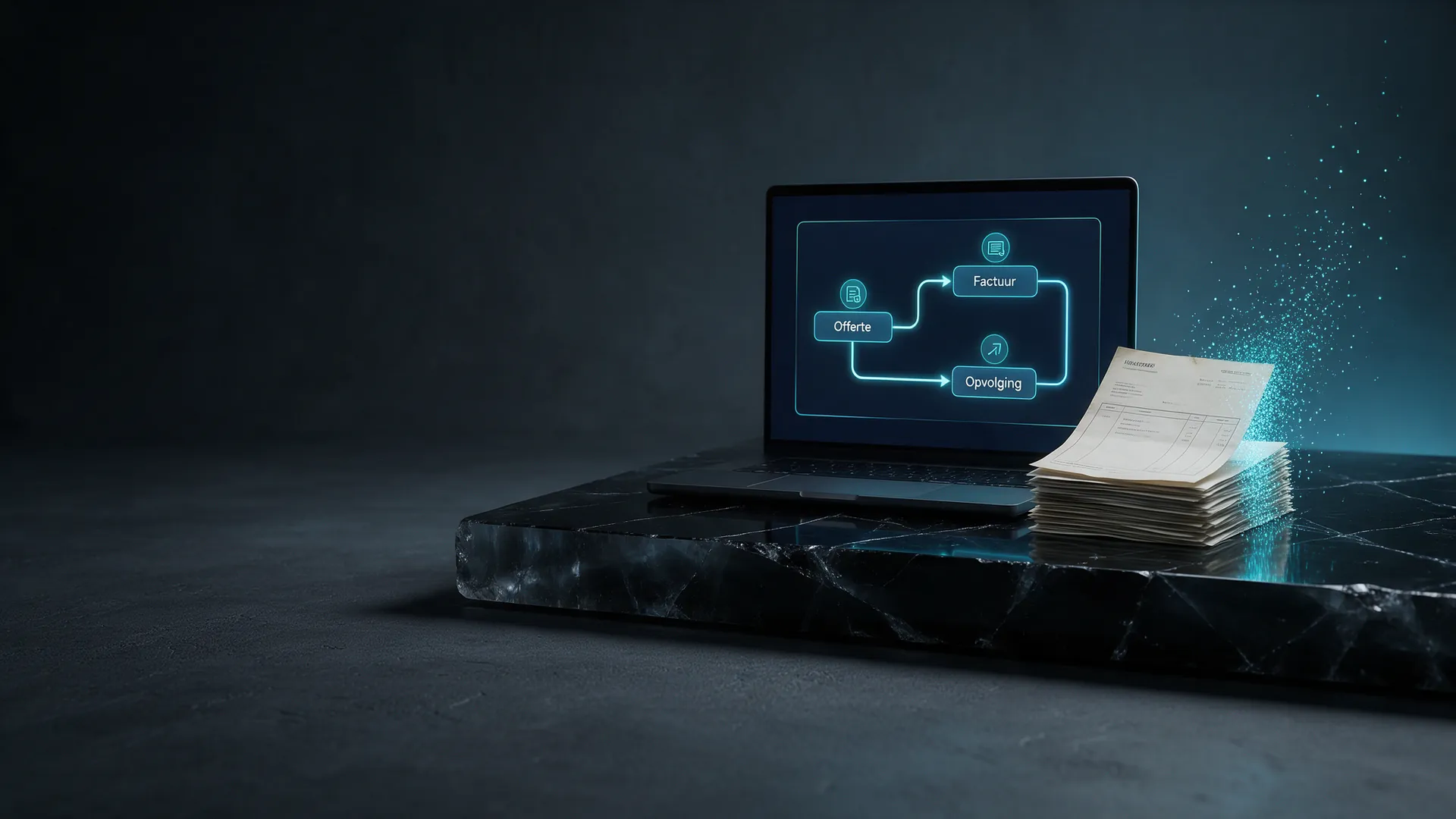 Automation flow from quote to invoice
